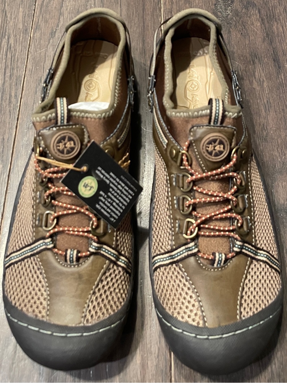 J-41 by Jambu Tahoe Trail Women's Brown & Pink Active  Shoes Size 9 NEW